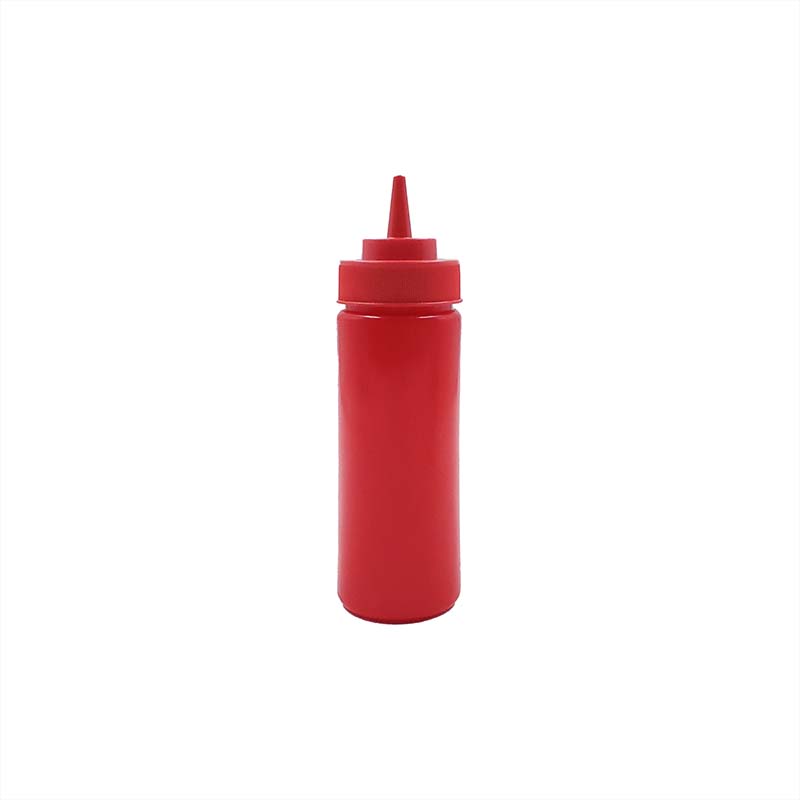 Recipiente Bote para Aderezo Roja 12 Onzas (MCDV12KK)