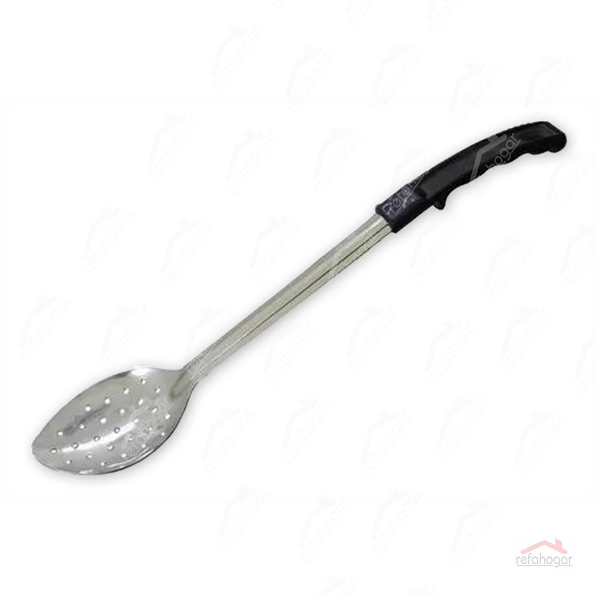 Cuchara para Cocinar acero inoxidable Mango Plastico reforada (MCCAIP15P)