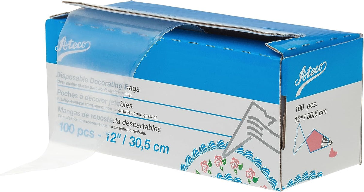 Bolsa Desechable 30 Cms Rollo de 100 Piezas Ateco (4712)