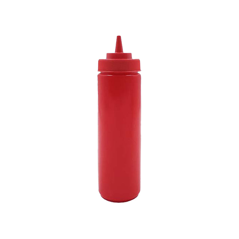 Recipiente Bote para Aderezo Roja 24 Onzas (MCDV24KK)