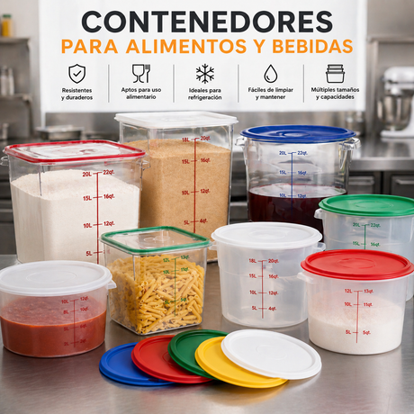 Contenedores para Alimentos y Bebidas