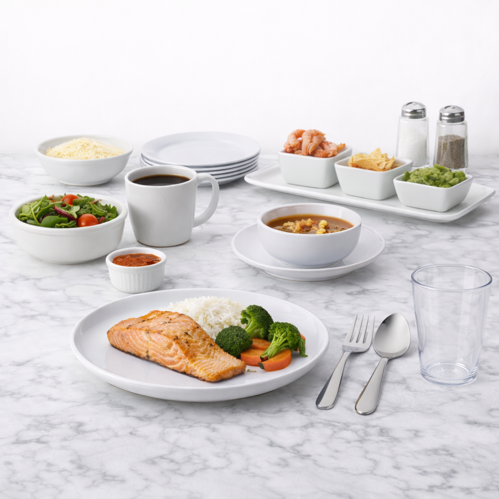 Vajilla y Servicio de Mesa