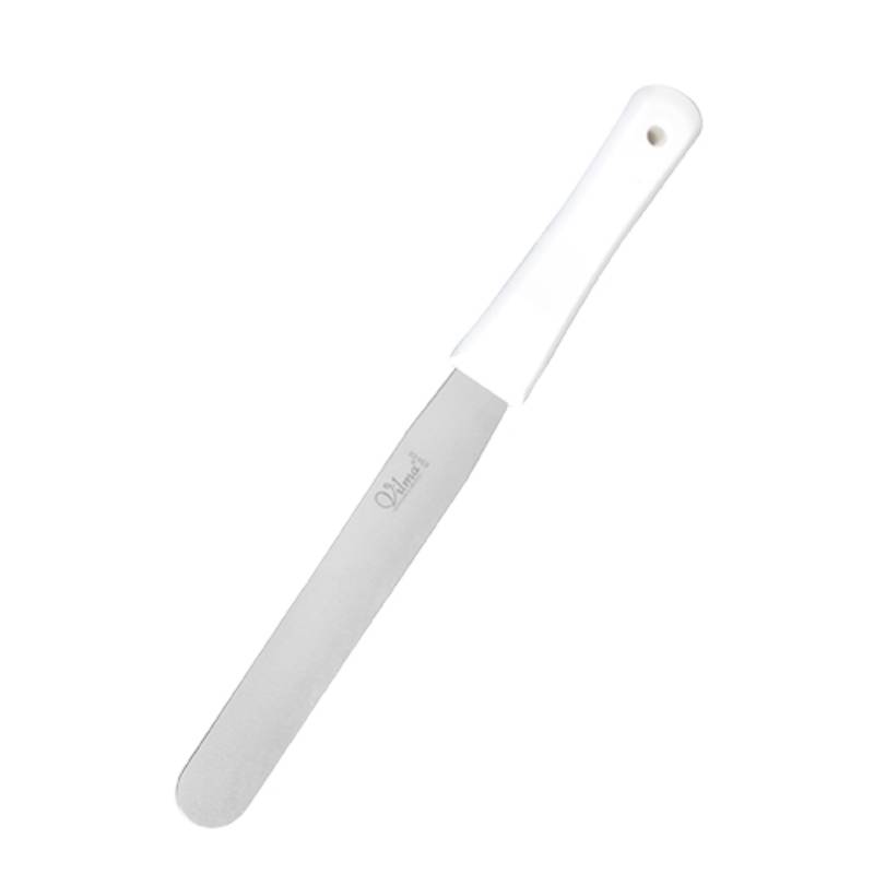 Espatula Vilma Plana 7.5 Pulgadas Mango Plastico Blanco (1375)
