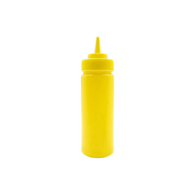 Recipiente Bote para Aderezo Amarilla 12 Onzas (MCDV12MK)