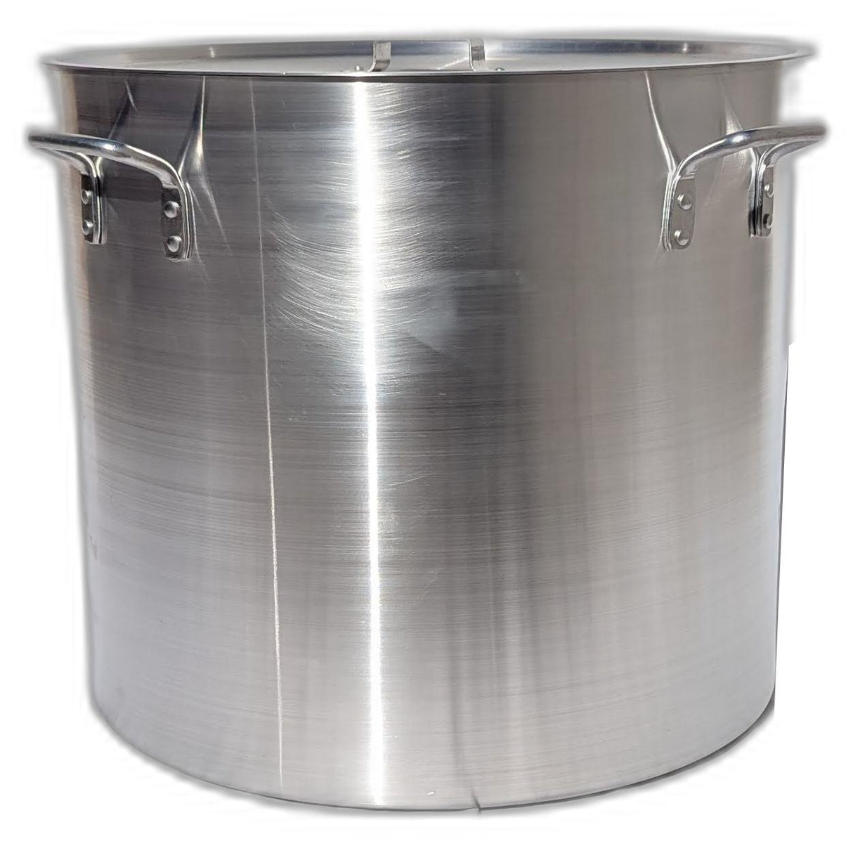 Olla de Aluminio Triple Fuerte 120 Litros con Tapa  (MCCOOAL120000K)