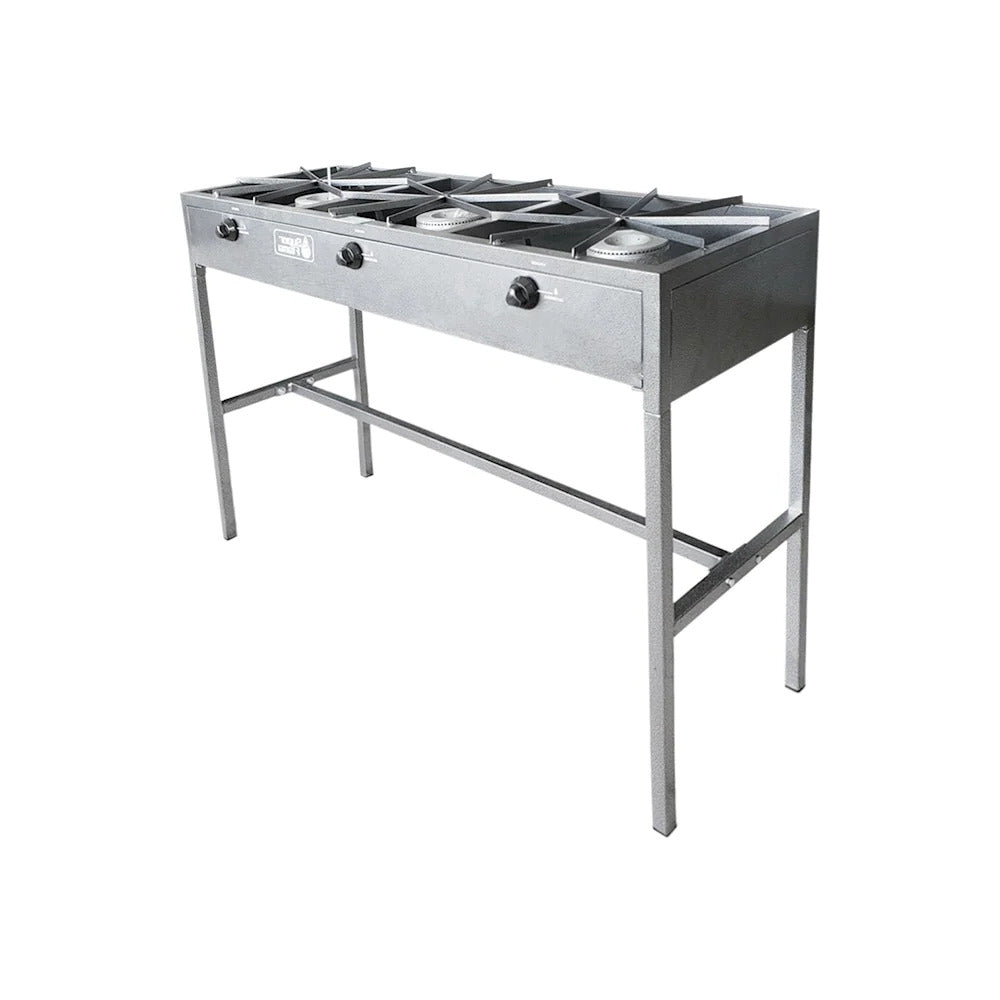 Parrilla 3 Quemadores Super Flama (ES-3Q-O)