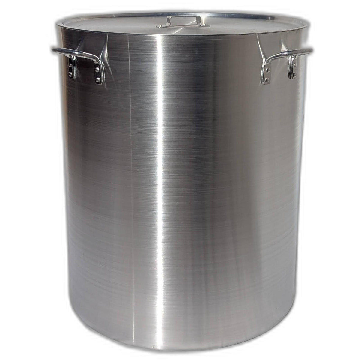 Olla de Aluminio Triple Fuerte 200 Litros con Tapa (MCCOOAL200000K)
